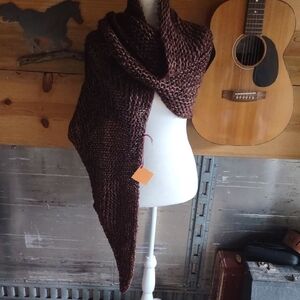 Cozy Handknit Shawl